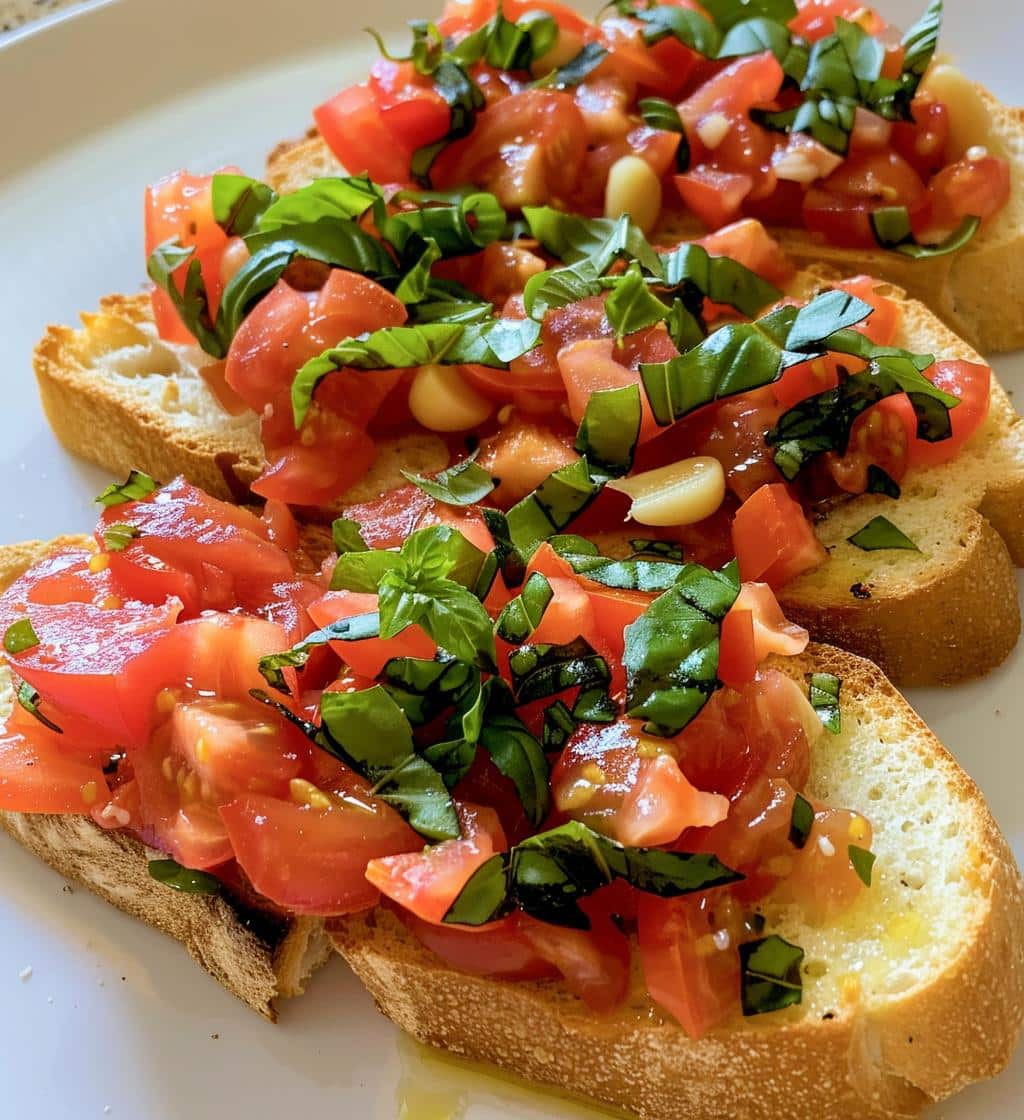 Bruschetta with Tomato & Basil