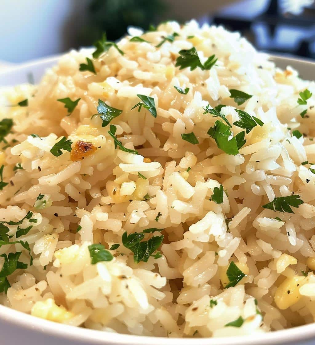 Buttery Garlic Rice