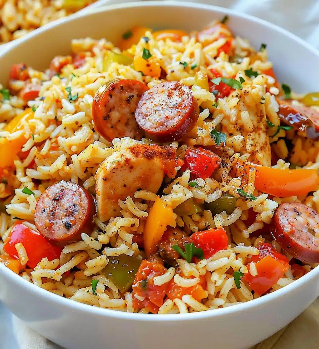 Cajun Rice with Chicken Sausage - detail 1