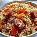 Cajun Rice with Chicken Sausage