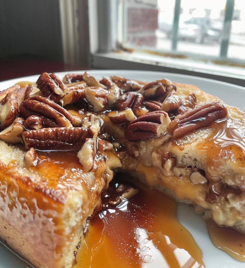 Caramel Pecan French Toast Bake