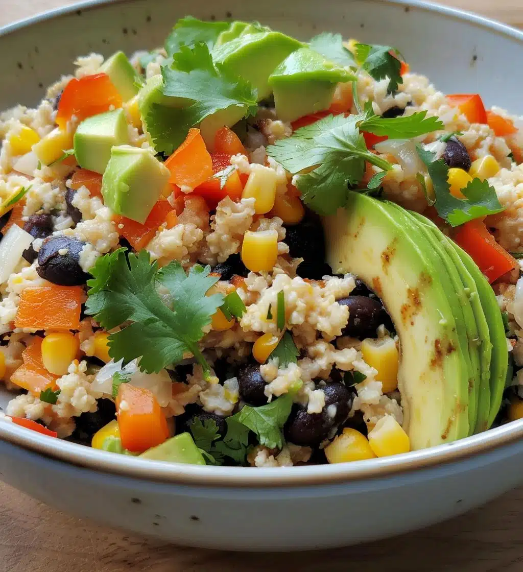 Cauliflower Rice Burrito Bowl - detail 1