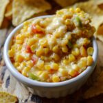 Cheesy Corn & Pepper Dip