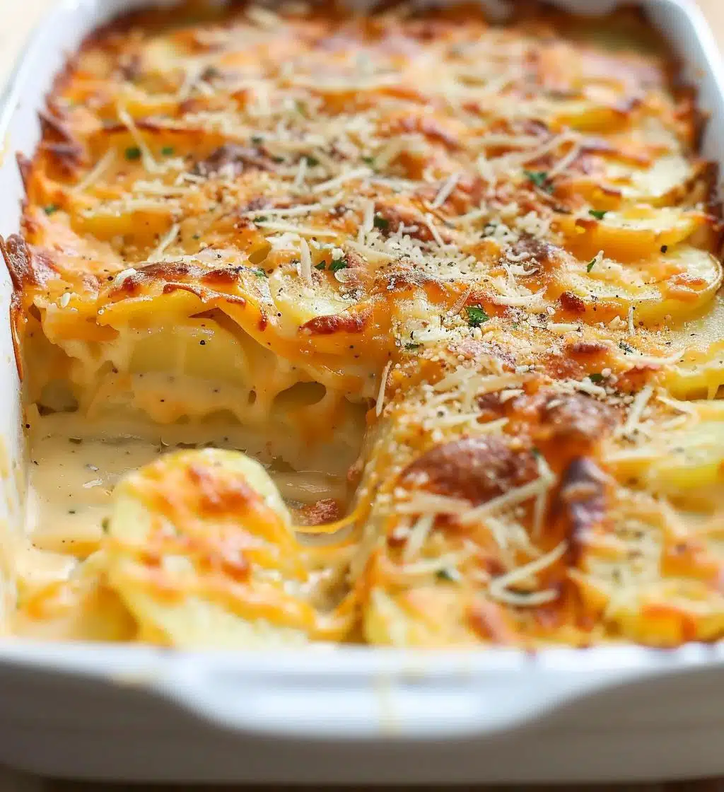 Cheesy Scalloped Potatoes - detail 1