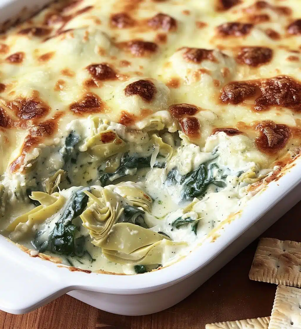 Cheesy Spinach Artichoke Bake - detail 1