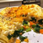 Cheesy Veggie Omelette Bake