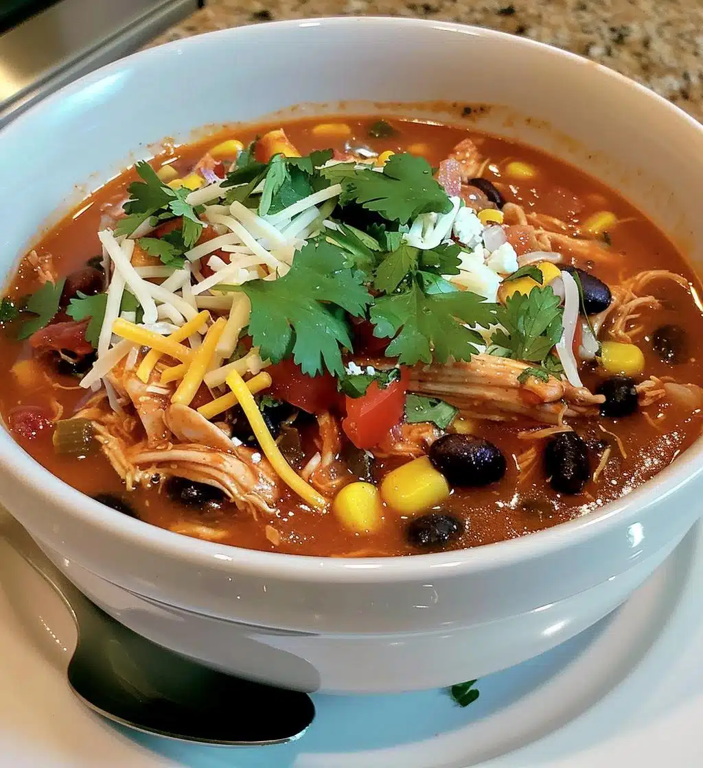 Chicken Enchilada Soup - detail 1