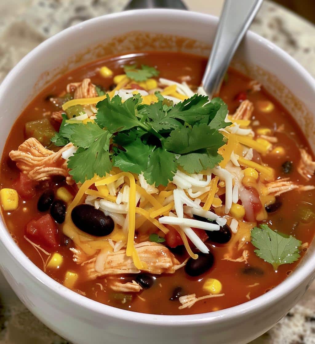 Chicken Enchilada Soup