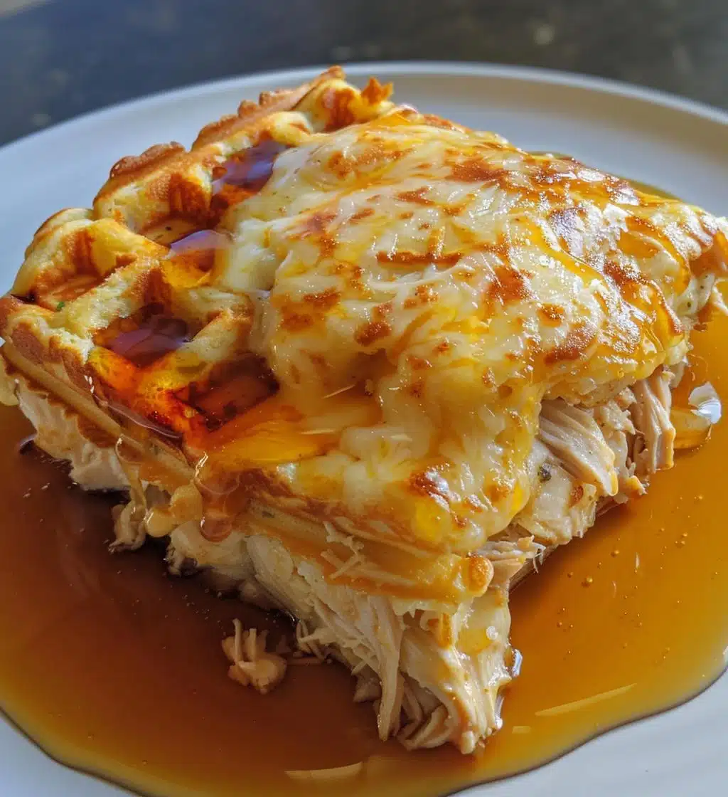 Chicken & Waffles Breakfast Bake - detail 1
