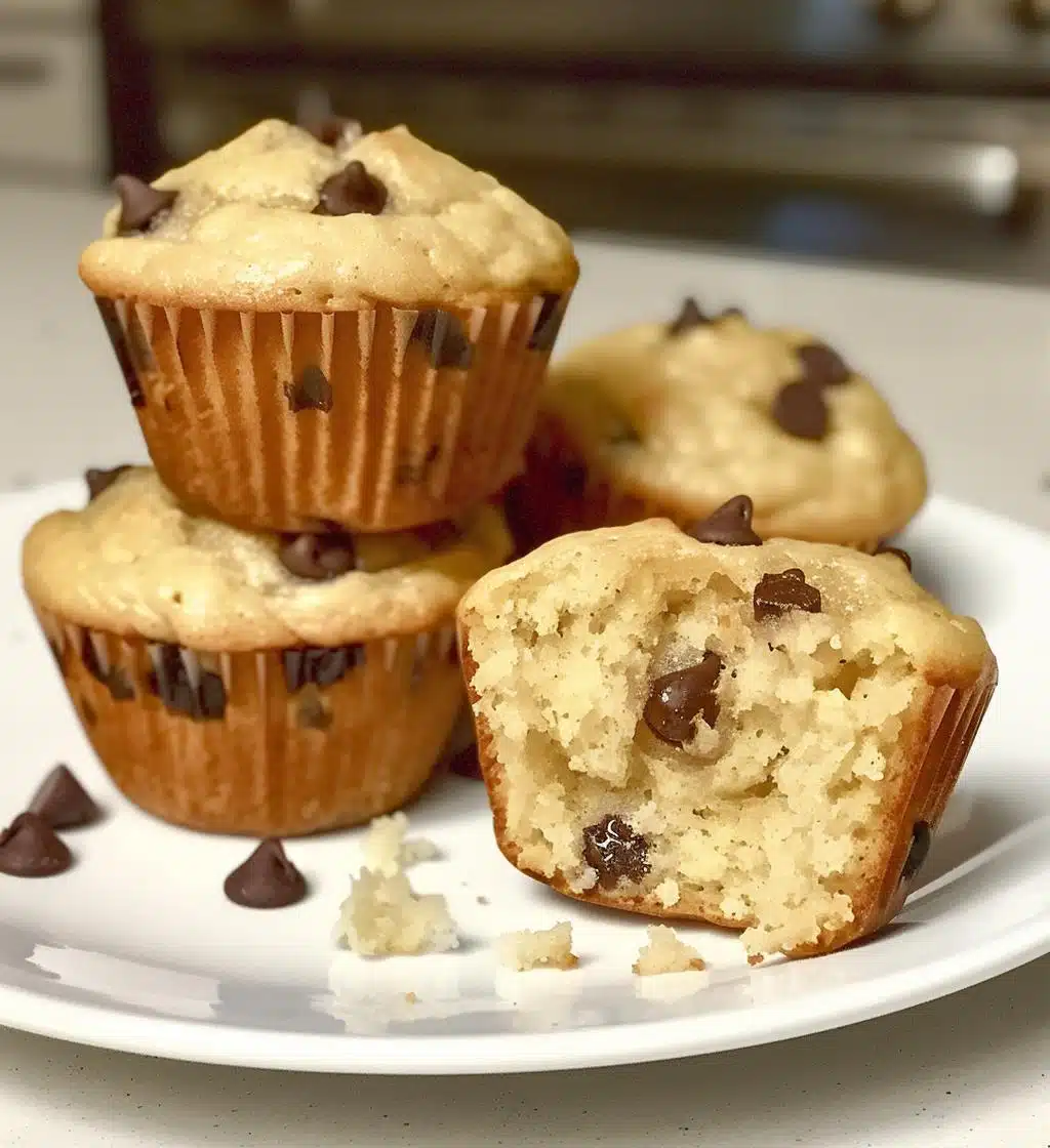 Chocolate Chip Christmas Muffins - detail 1