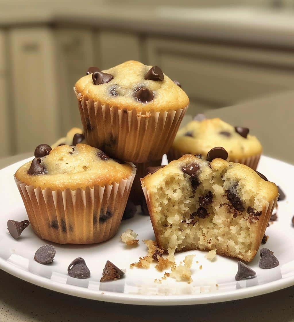Chocolate Chip Christmas Muffins