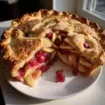 Christmas Apple Cranberry Pie