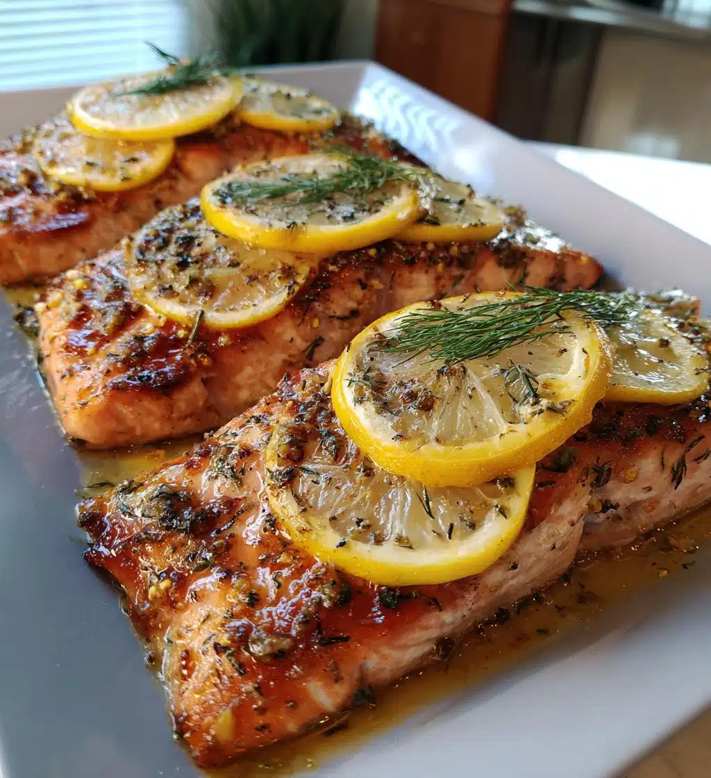 Christmas Baked Salmon - detail 1