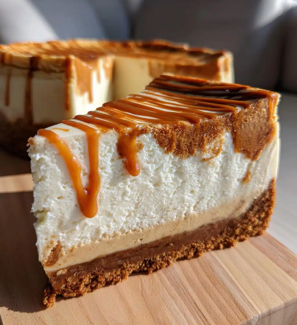 Christmas Biscoff Cheesecake - detail 1