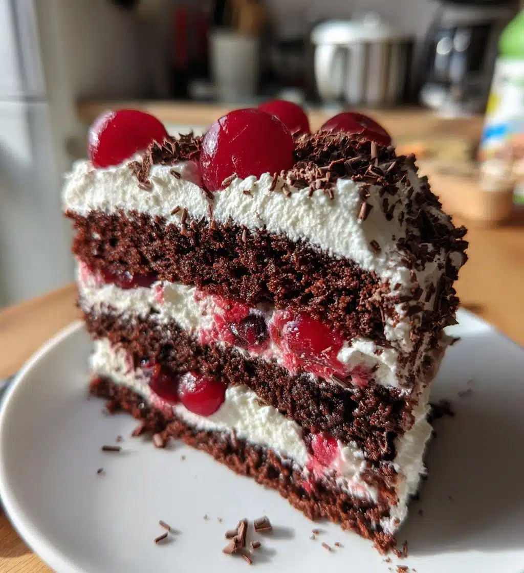 Christmas Black Forest Cake - detail 1