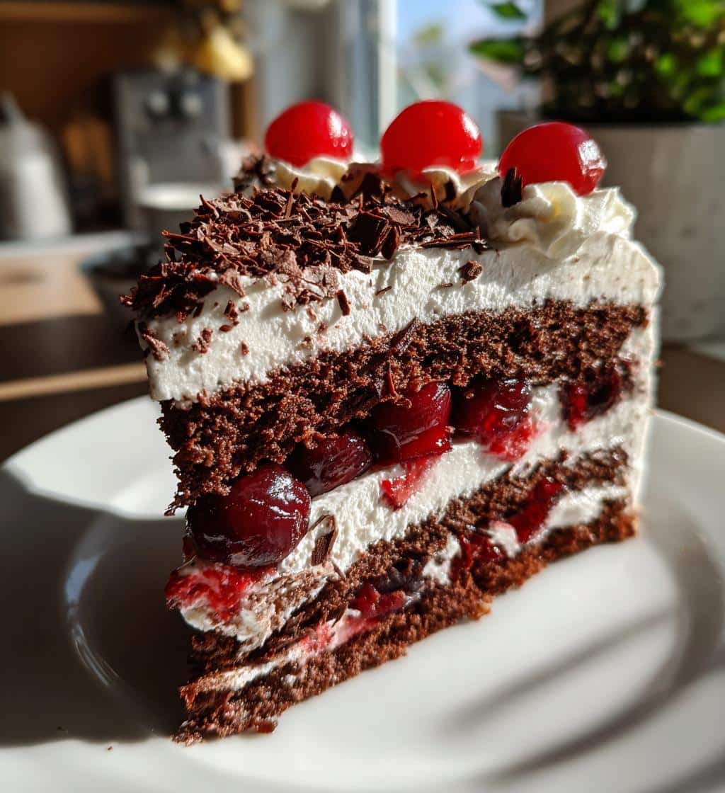Christmas Black Forest Cake