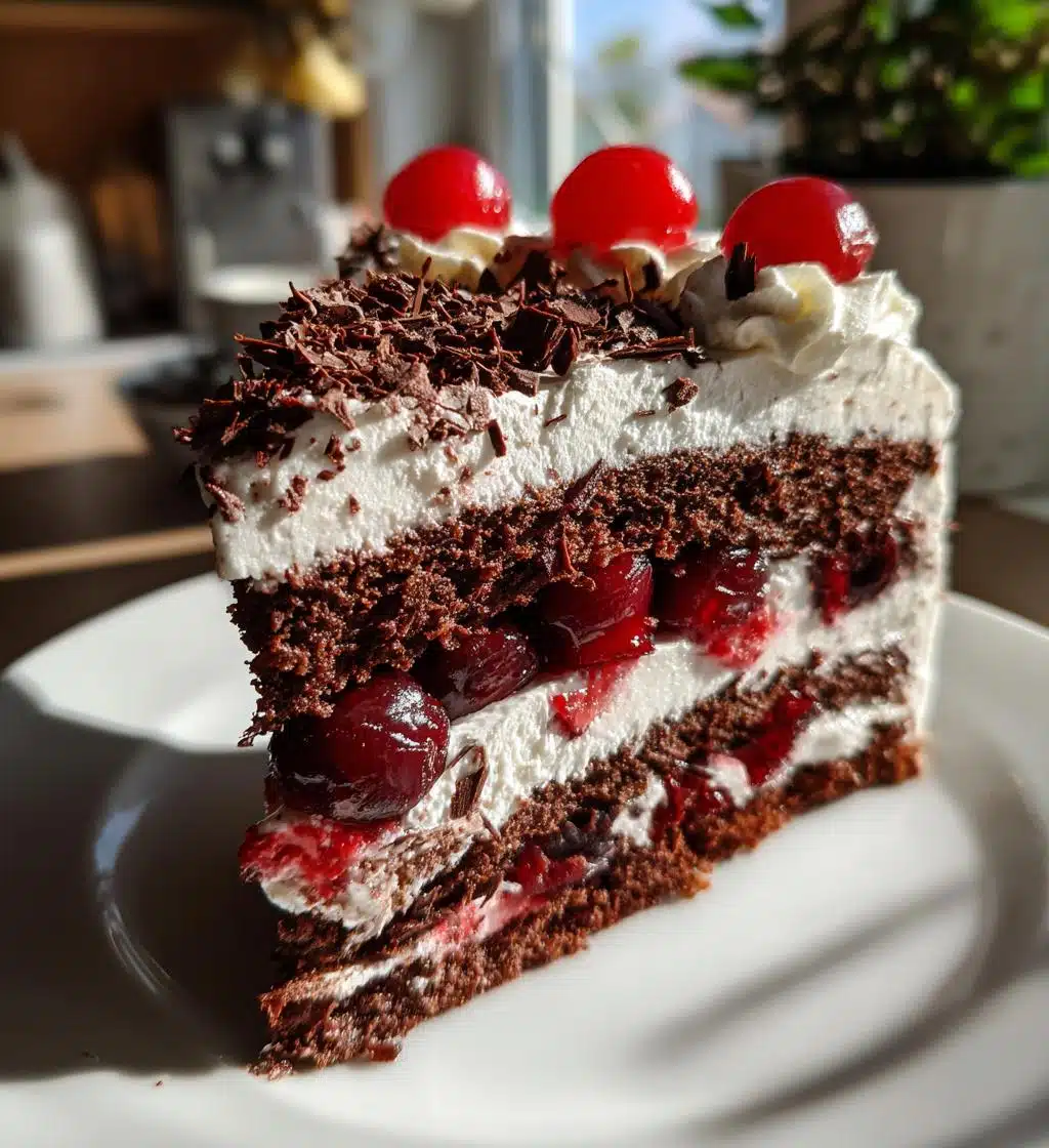 Christmas Black Forest Cake