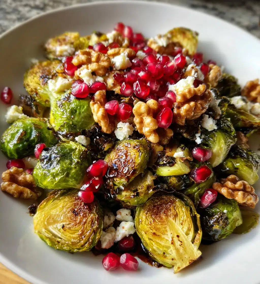 Christmas Brussels Sprouts Salad