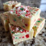 Christmas Candy Cane Fudge