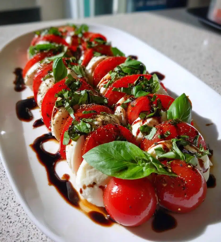Christmas Caprese Salad