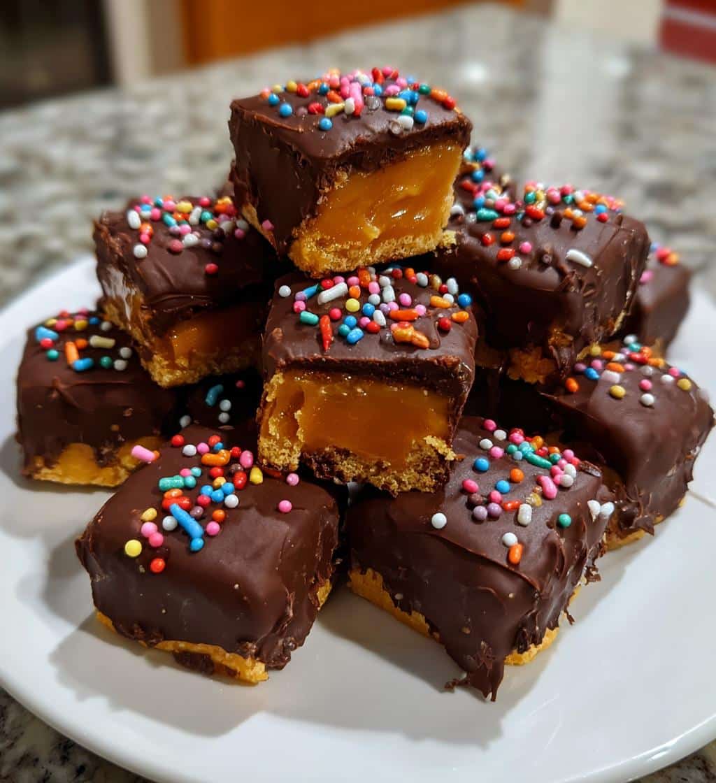 Christmas Caramel Bites - detail 1