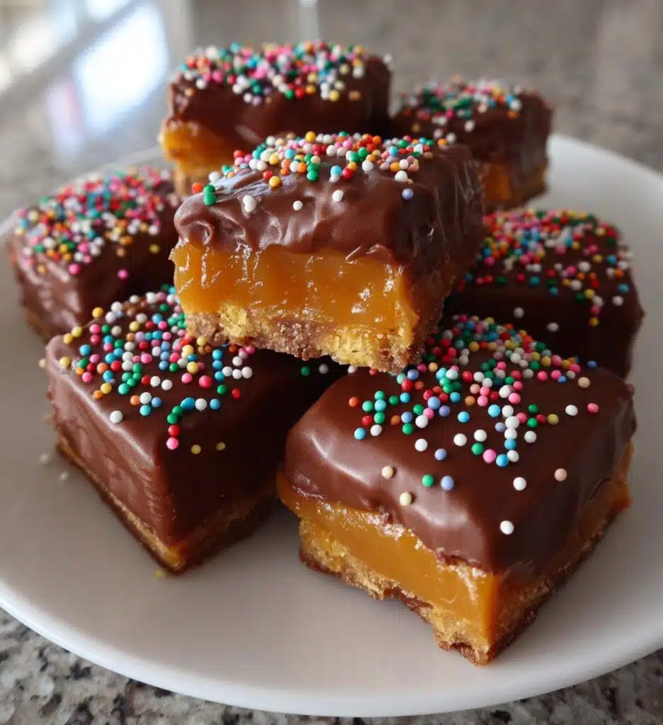 Christmas Caramel Bites