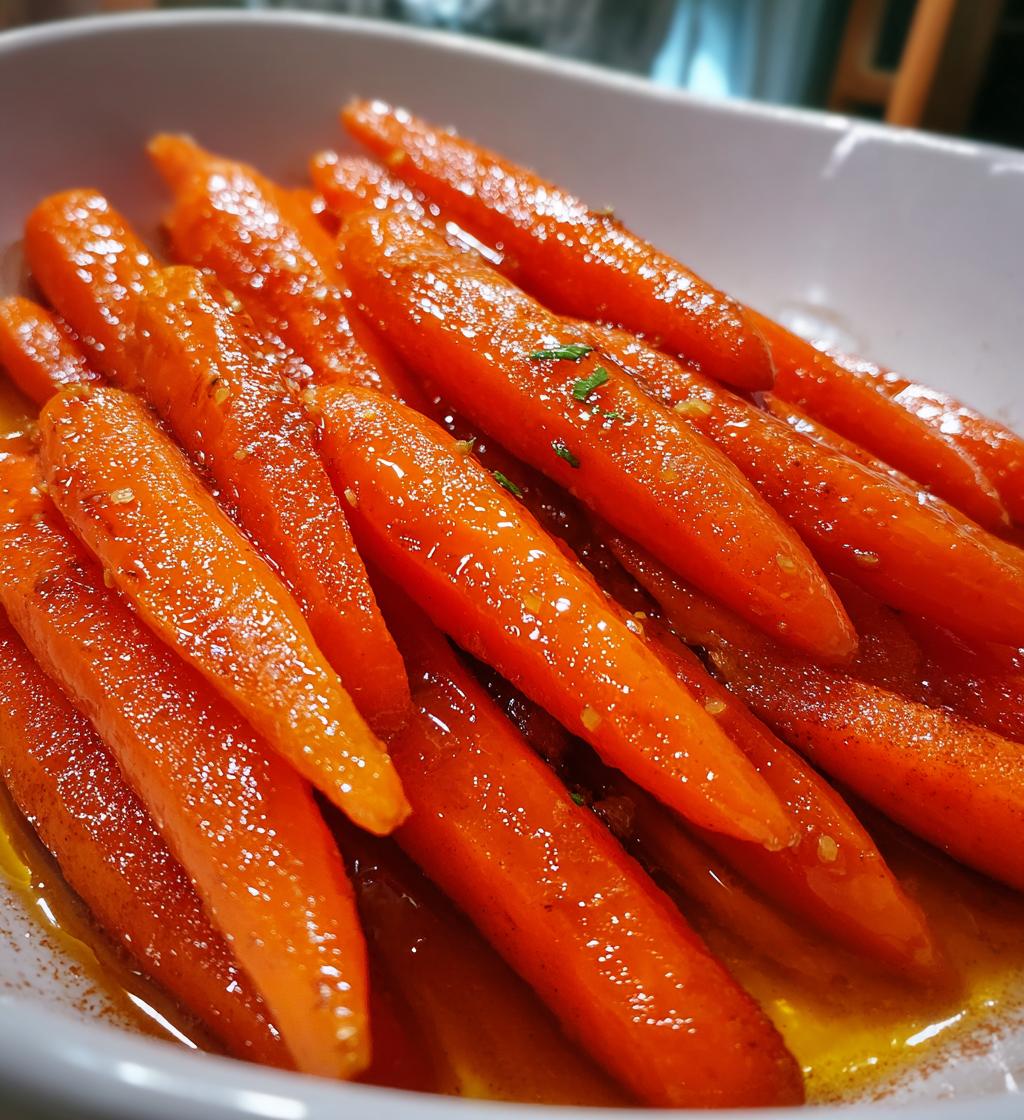 Christmas Carrot Glaze - detail 1