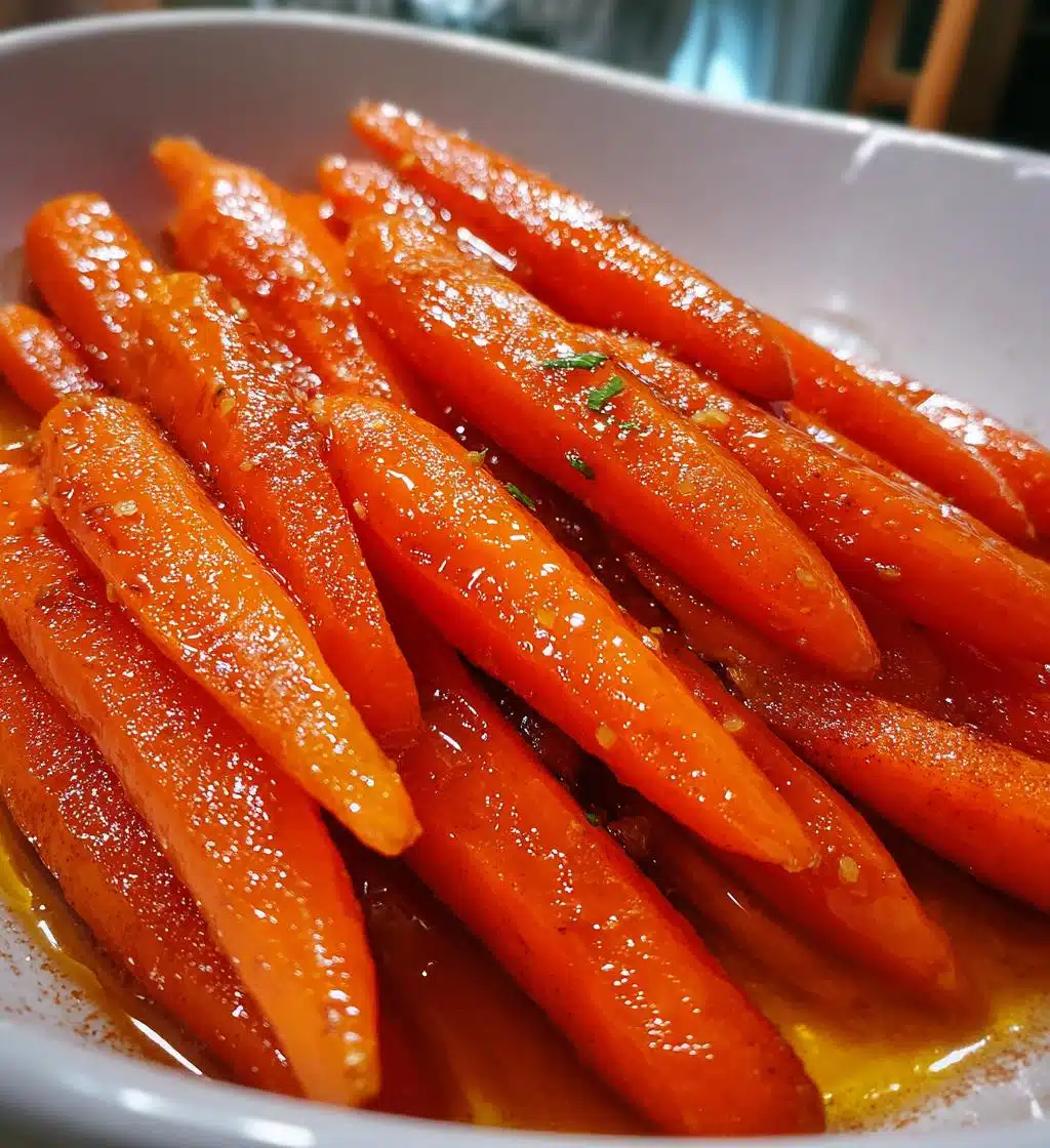 Christmas Carrot Glaze - detail 1