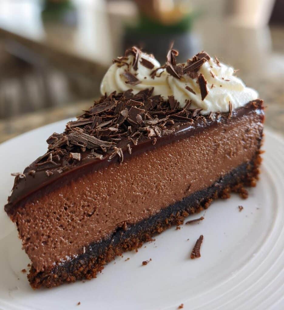 Christmas Chocolate Cheesecake