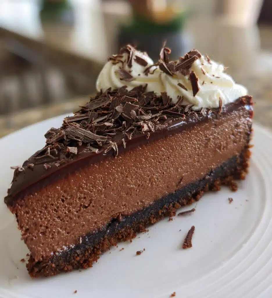 Christmas Chocolate Cheesecake