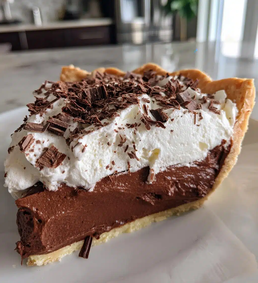 Christmas Chocolate Cream Pie - detail 1