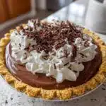 Christmas Chocolate Cream Pie