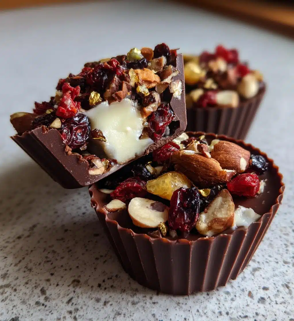 Christmas Chocolate Cups - detail 1