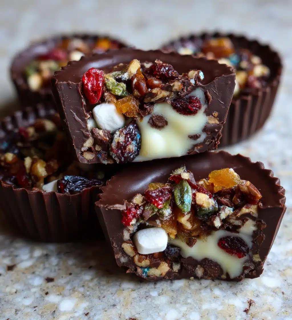 Christmas Chocolate Cups