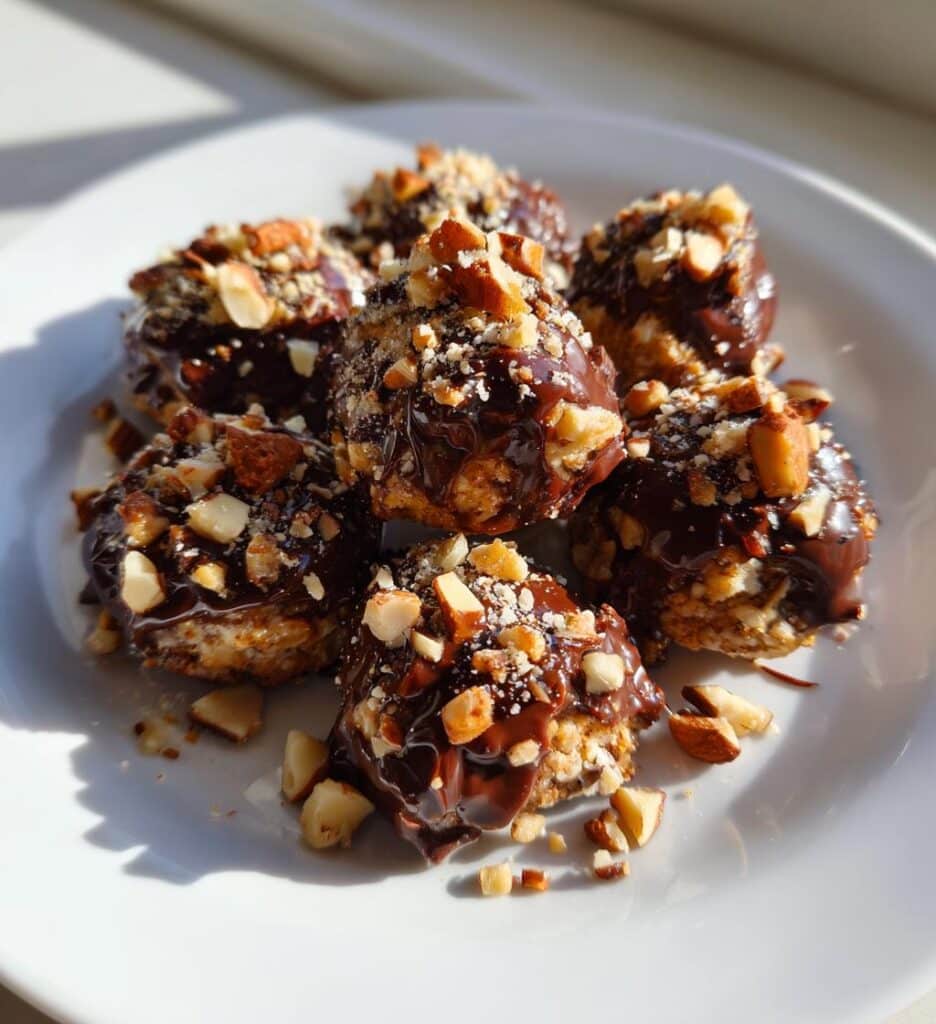 Christmas Chocolate Toffee Bites