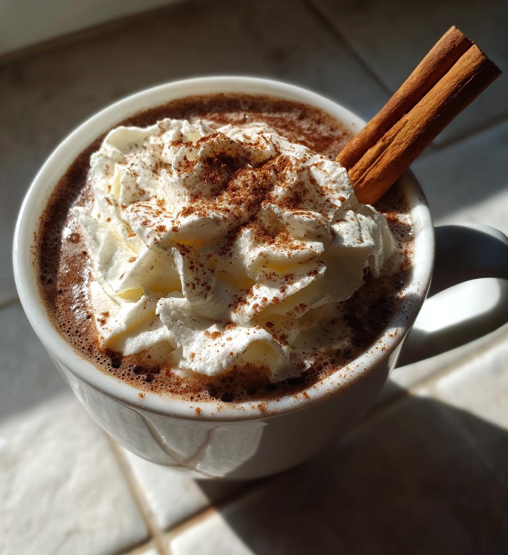 Christmas Cinnamon Mocha - detail 1