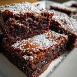Christmas Cocoa Crinkle Bars