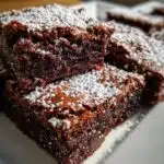 Christmas Cocoa Crinkle Bars