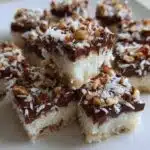 Christmas Coconut Fudge