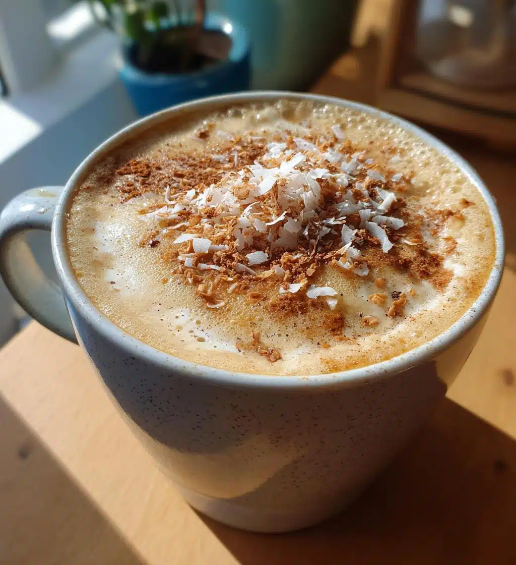 Christmas Coconut Latte - detail 1