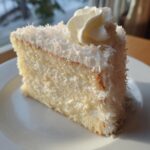 Christmas Coconut Snow Cake