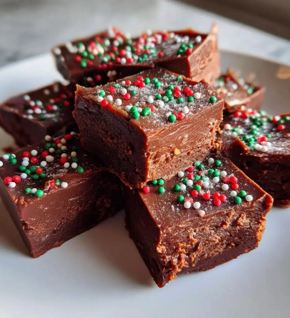 Christmas Coffee Fudge
