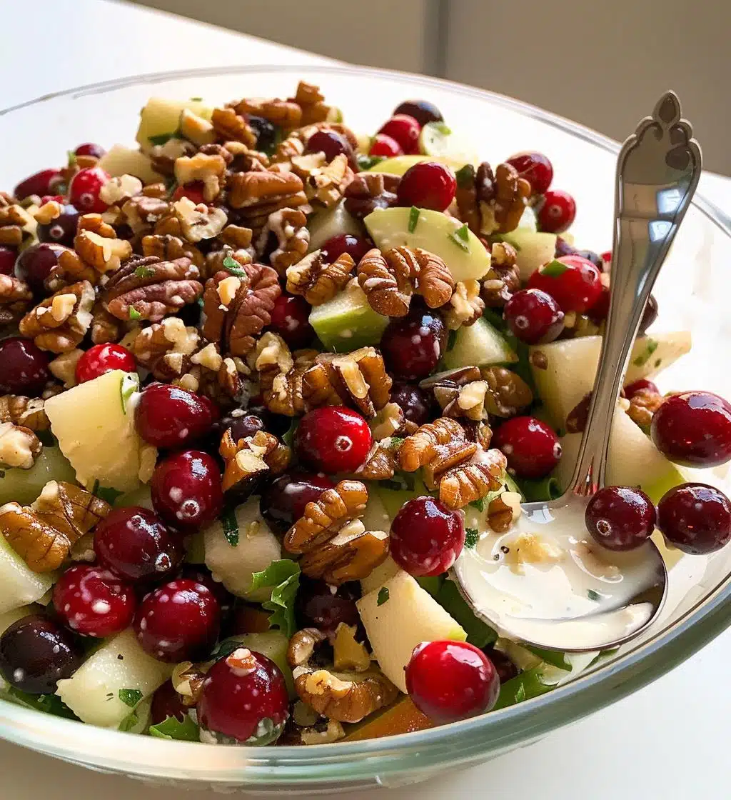 Christmas Cranberry Salad - detail 1