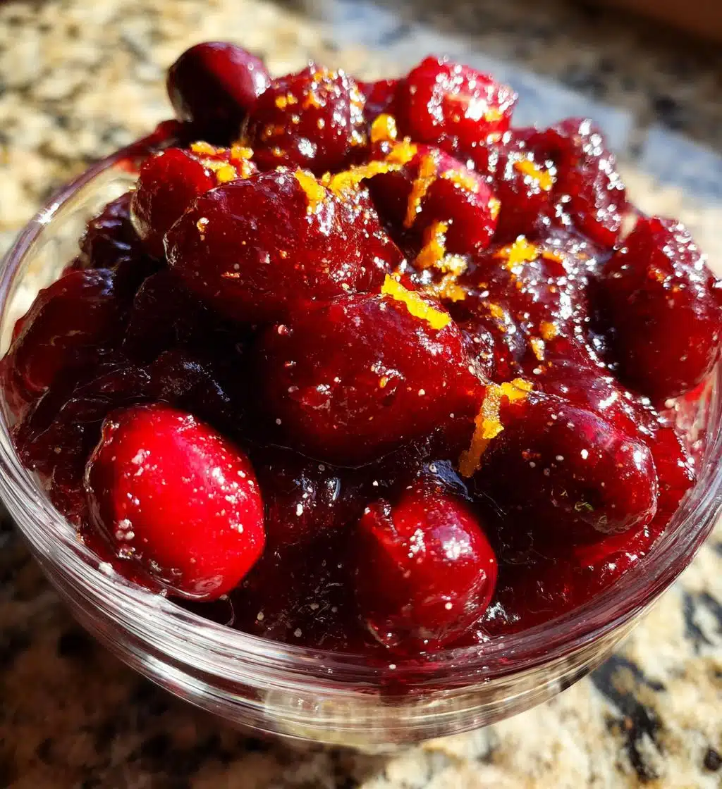 Christmas Cranberry Sauce - detail 1