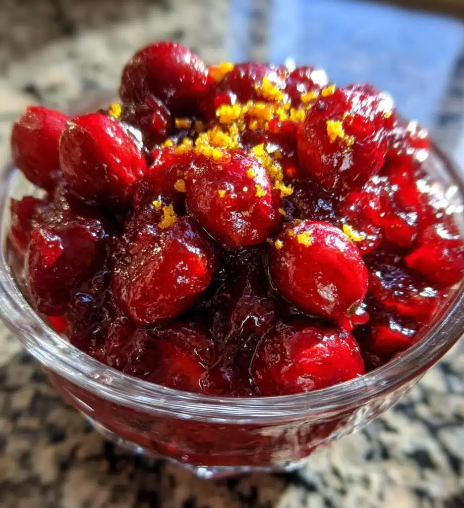 Christmas Cranberry Sauce