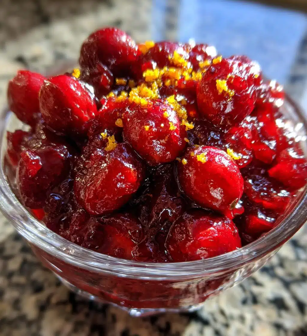 Christmas Cranberry Sauce