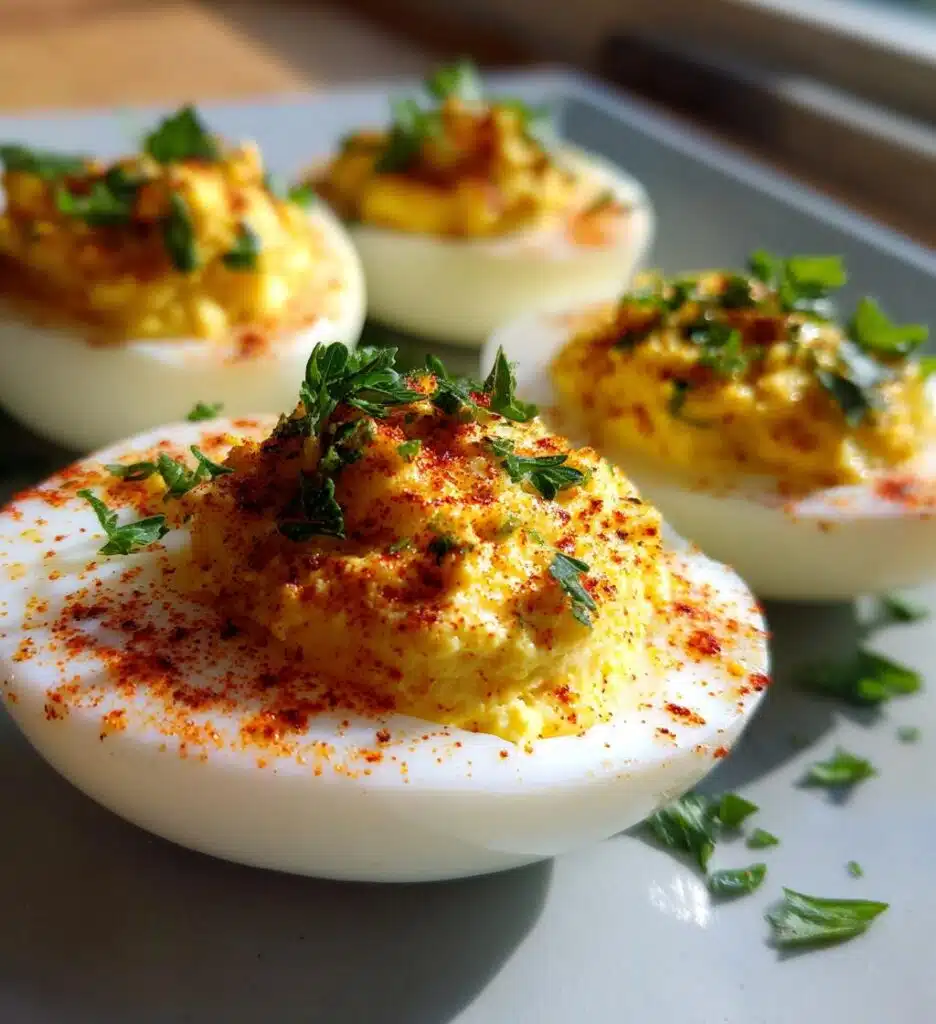 Christmas Deviled Eggs