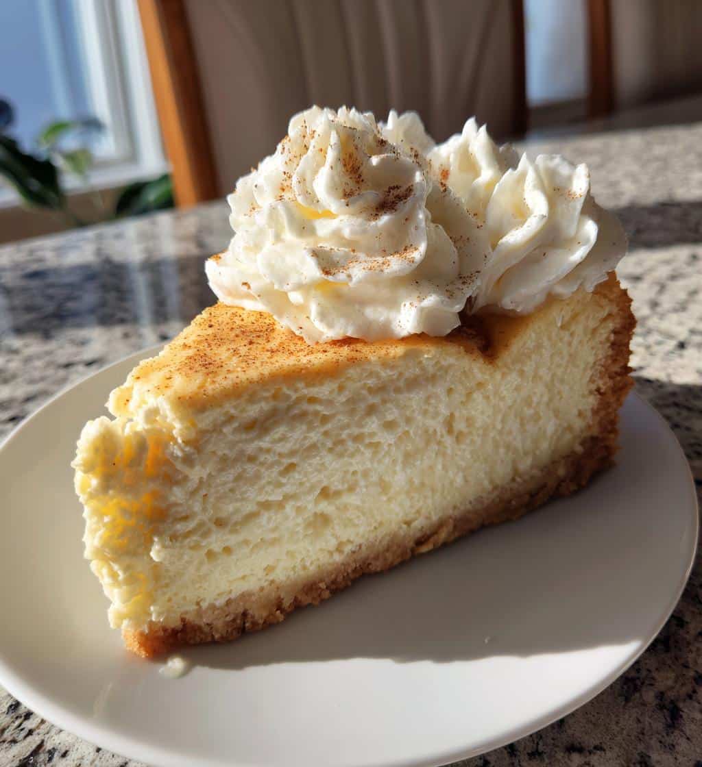 Christmas Eggnog Cheesecake - detail 1