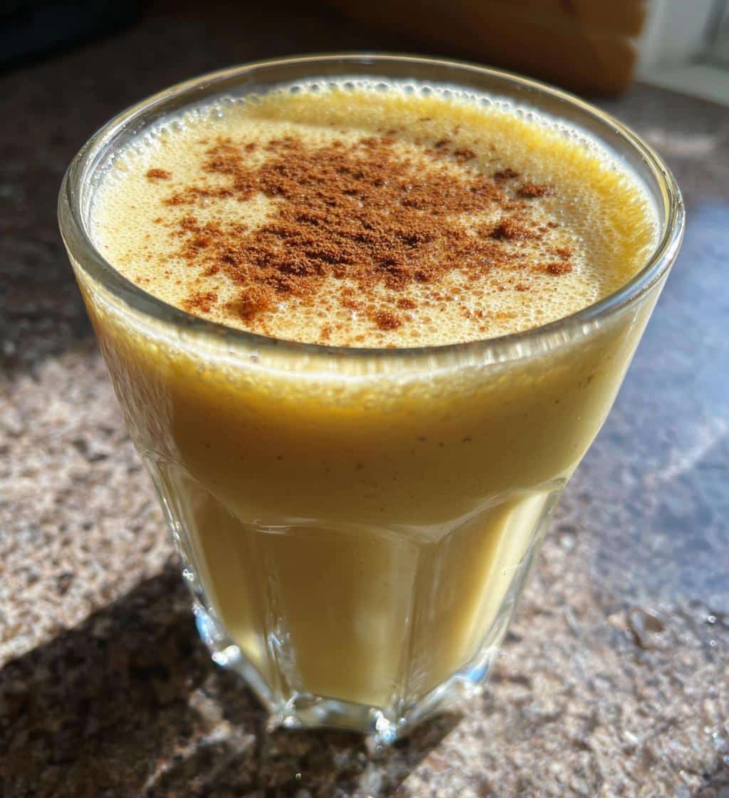 Christmas Eggnog with Nutmeg - detail 1