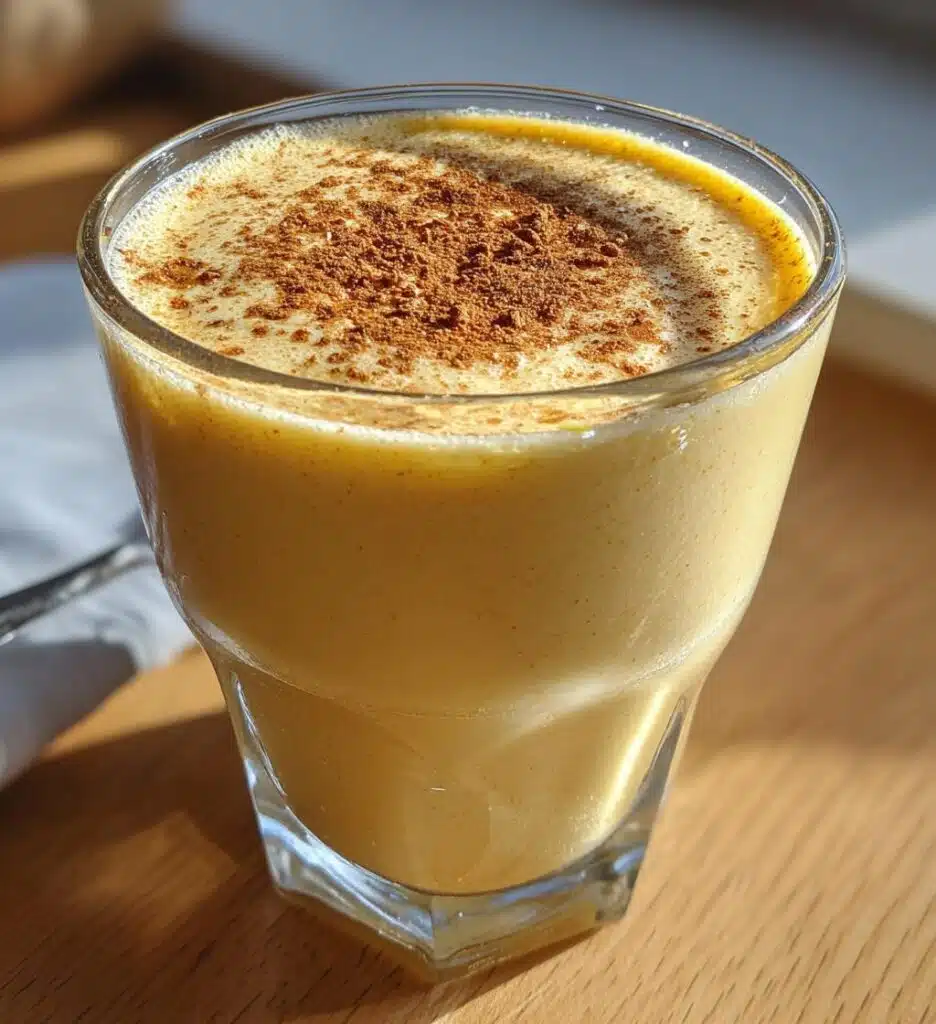 Christmas Eggnog with Nutmeg